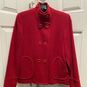 Colebrook red coat. Like new! Wore one time. Perfect for the holidays! 🎄
